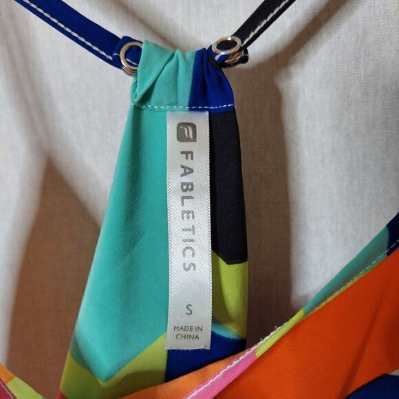 Fabletics Neema multicolored romper in popsicle print‎ - Picture 4 of 12